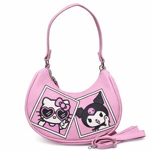 Hello Kitty Kuromi Pink Mini Bag Sanrio Y2K Shoulder Crossbody Cute